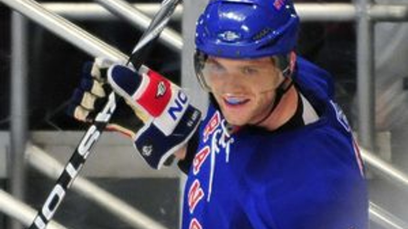 Útočník NY Rangers Marián Gáborík.