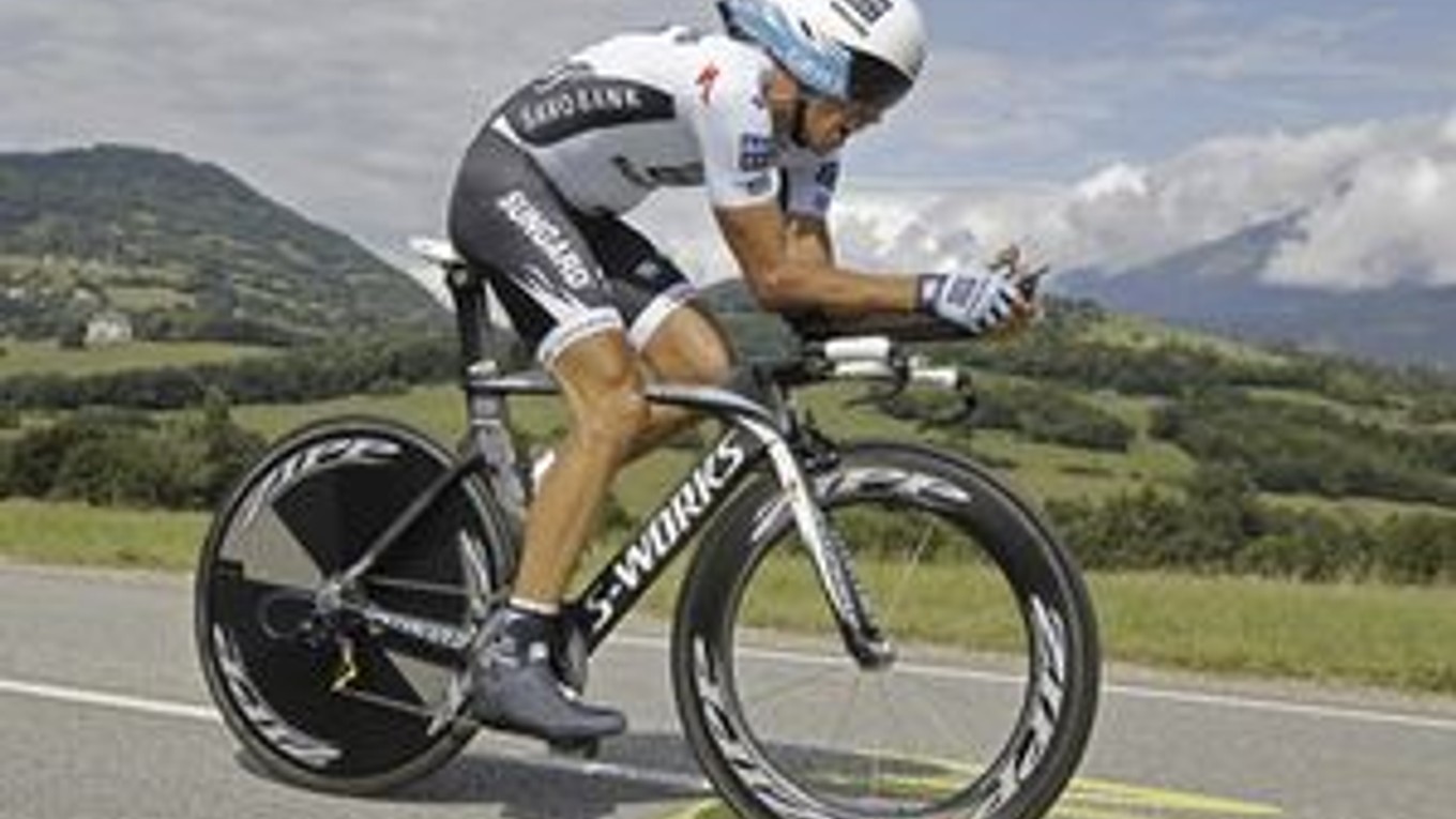 Alberto Contador počas tohtoročnej Tour de France.