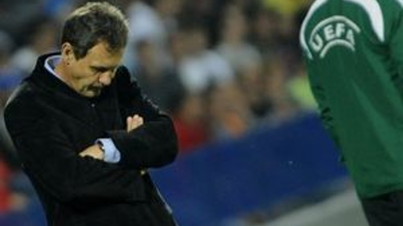 Tréner Senice Stanislav Griga.