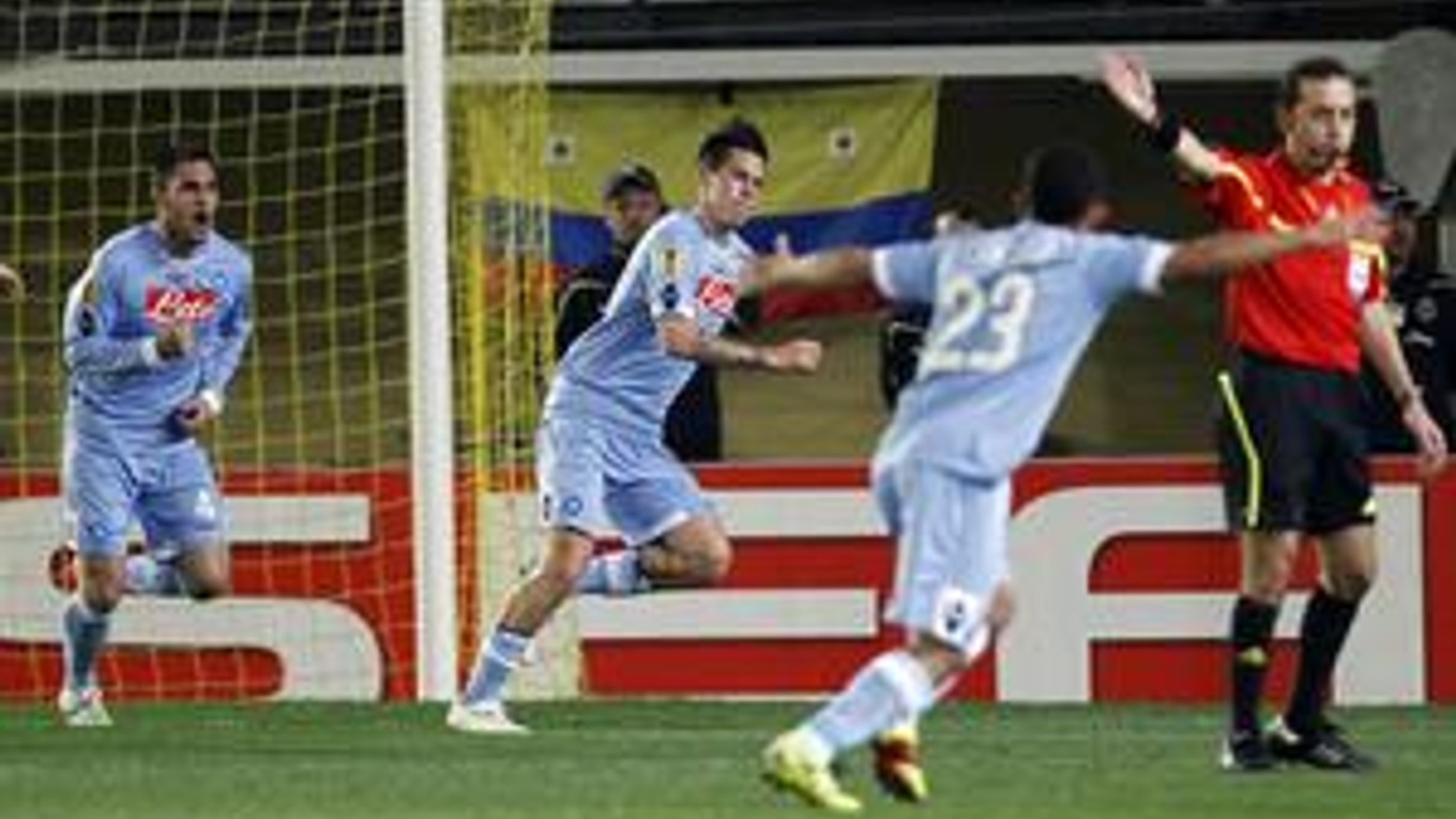 Marek Hamšík (uprostred) spolu so švagrom Walterom Garganom (23).