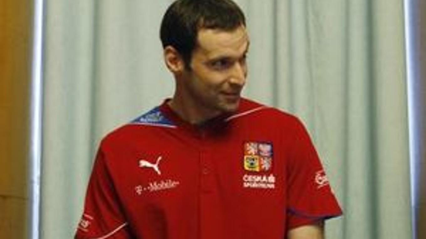 Český gólman Petr Čech