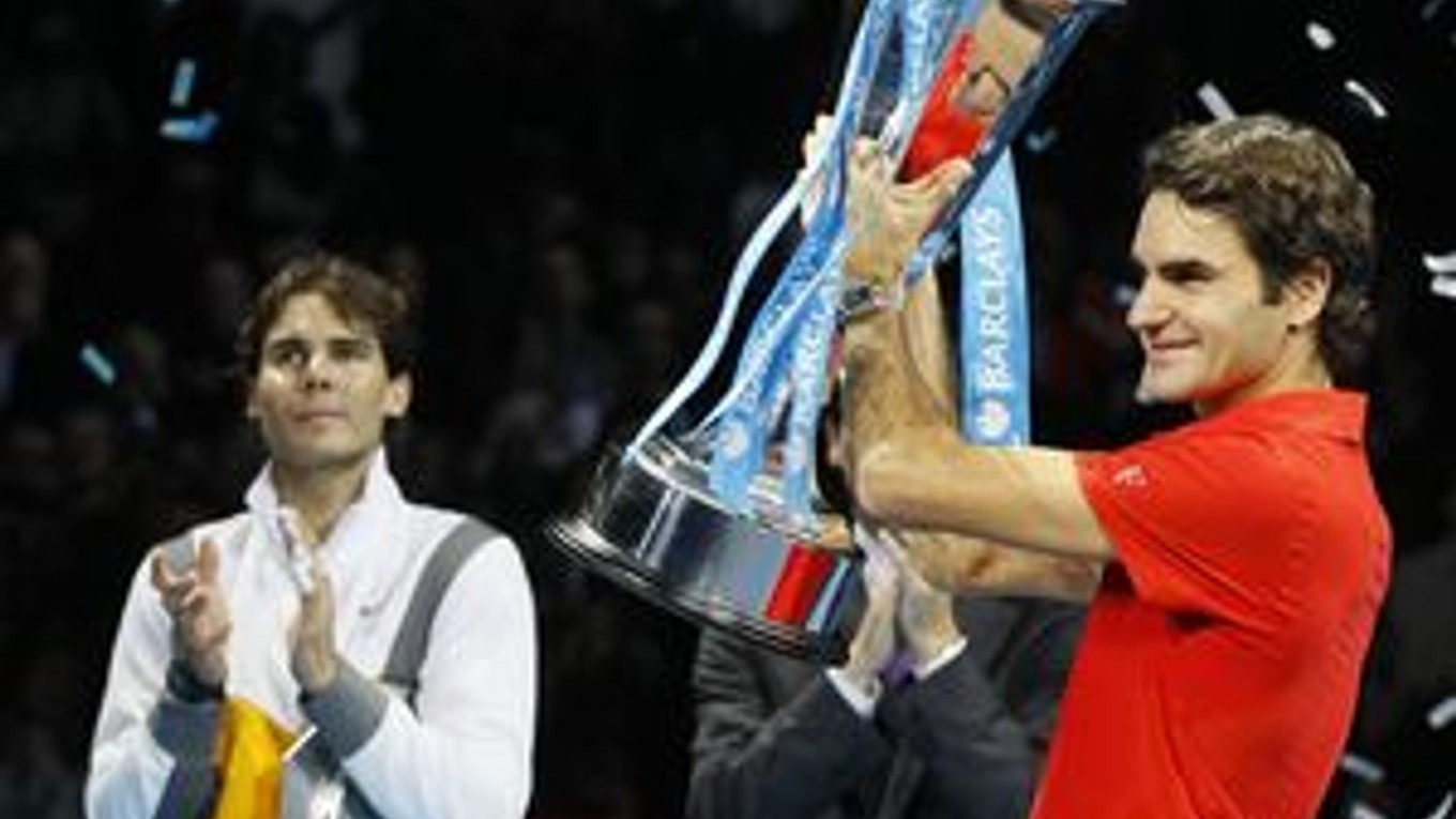 Roger Federer predvádzal na konci sezóny v Londýne skvelé výkony.