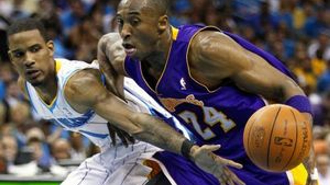 Kobe Bryant vyradil s LA Lakers New Orleans.