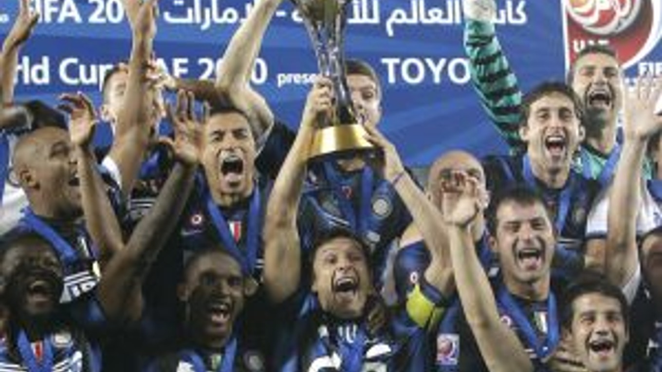 Radosť hráčov Interu.