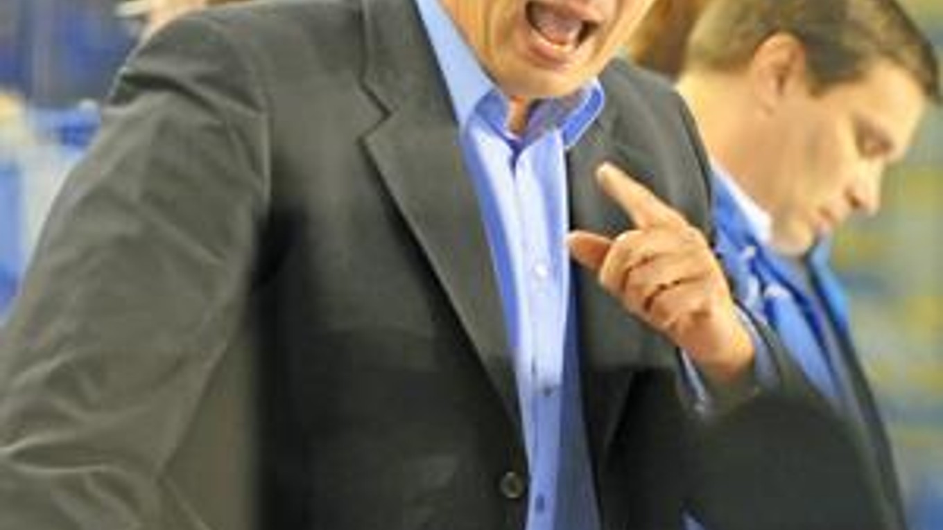Konateľ a bývalý tréner HK Poprad Tibor Turan.