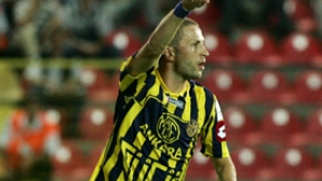 Stanislav Šesták v drese Ankaragücü.