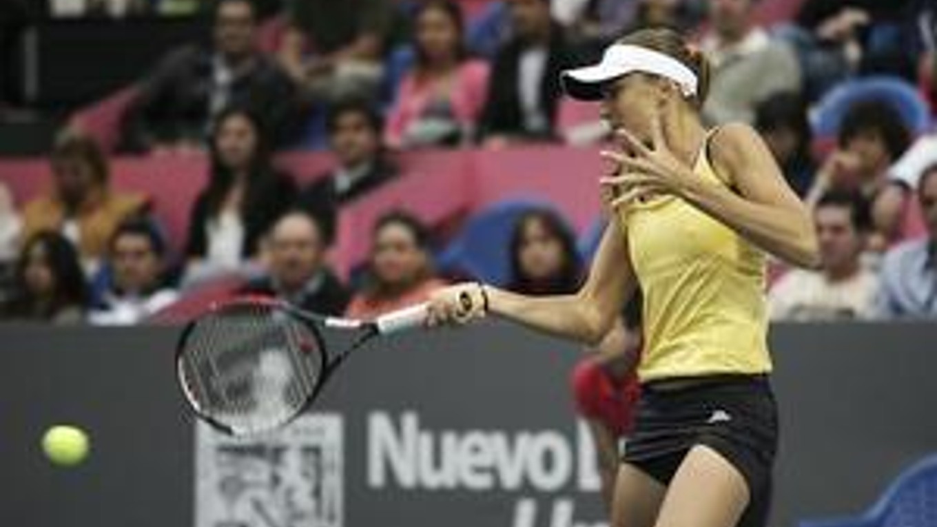 Daniela Hantuchová počas finálového zápasu.