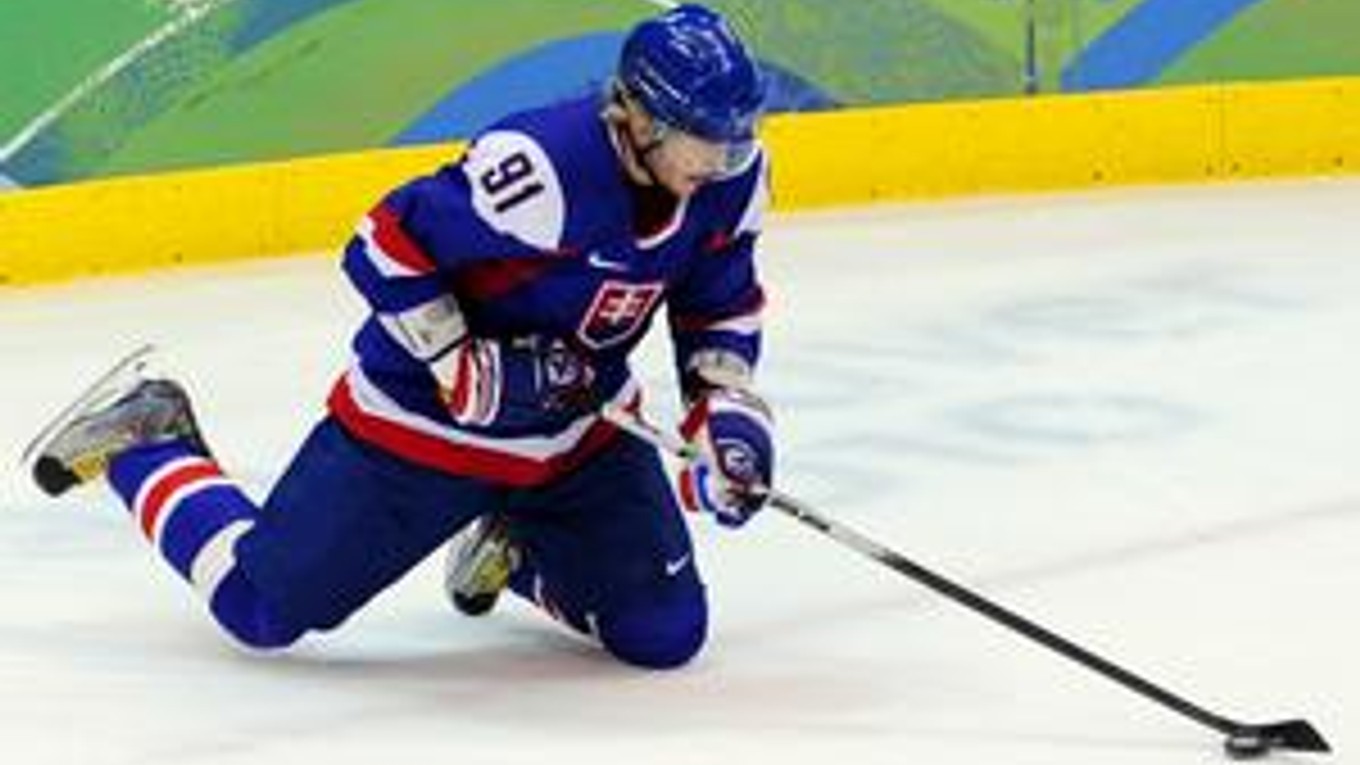 Marcel Hossa v drese slovenskej reprezentácie.