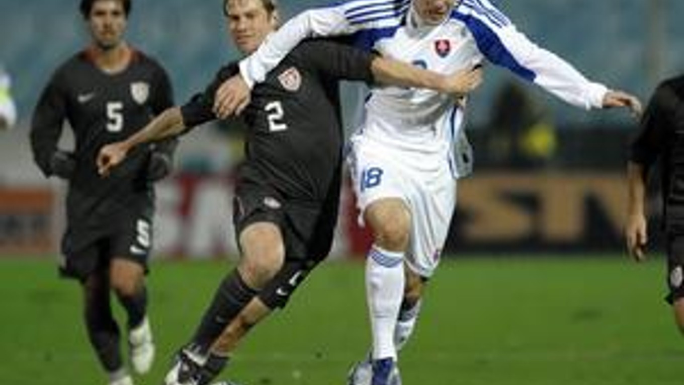 Erik Jendrišek v drese slovenského tímu.