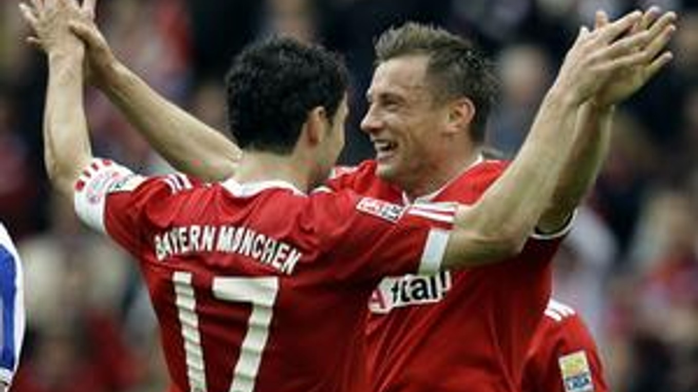 Radosť Ivicu Oliča a Marka van Bommela.