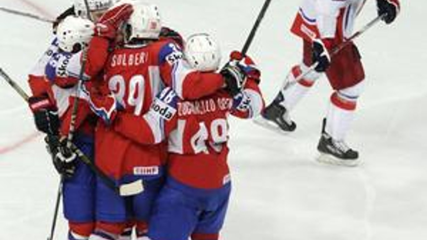 Nórska radosť. Severania zaskočili českých hokejistov.