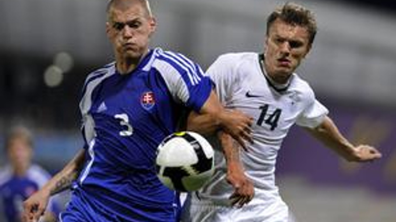 Martin Škrtel (vľavo)