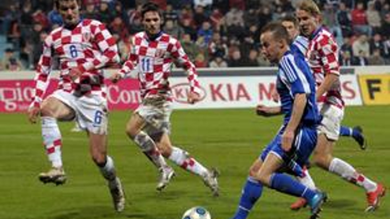 Miroslav Stoch v drese reprezentácie.