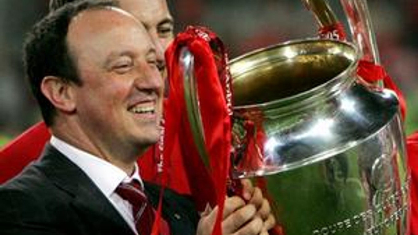 Tréner Rafael Benitez.