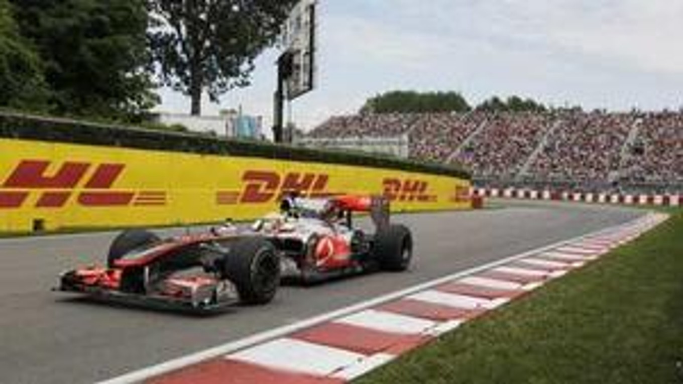 Lewis Hamilton počas Veľkej Ceny Kanady.