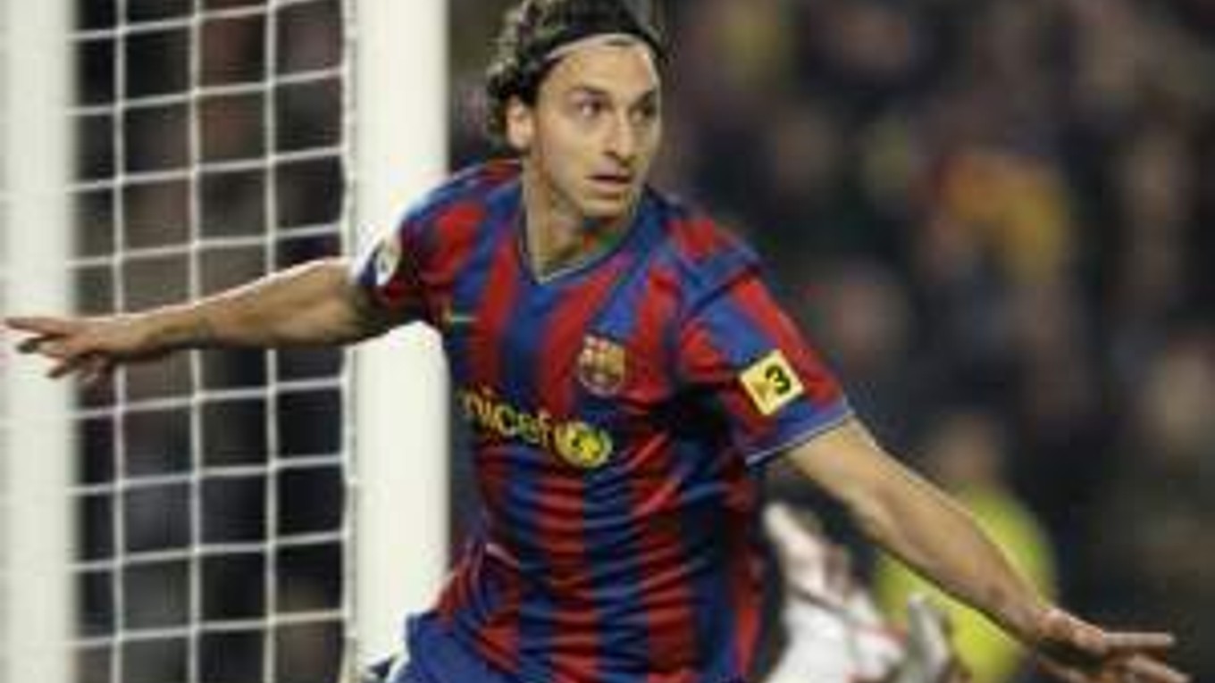 O triumfe Barcelony nad Realom Madrid rozhodol švédsky útočník Zlatan Ibrahimovič.