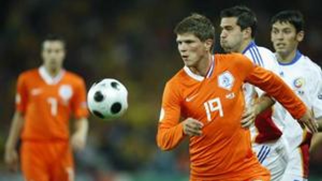 Klaas-Jan Huntelaar v drese Holandska.