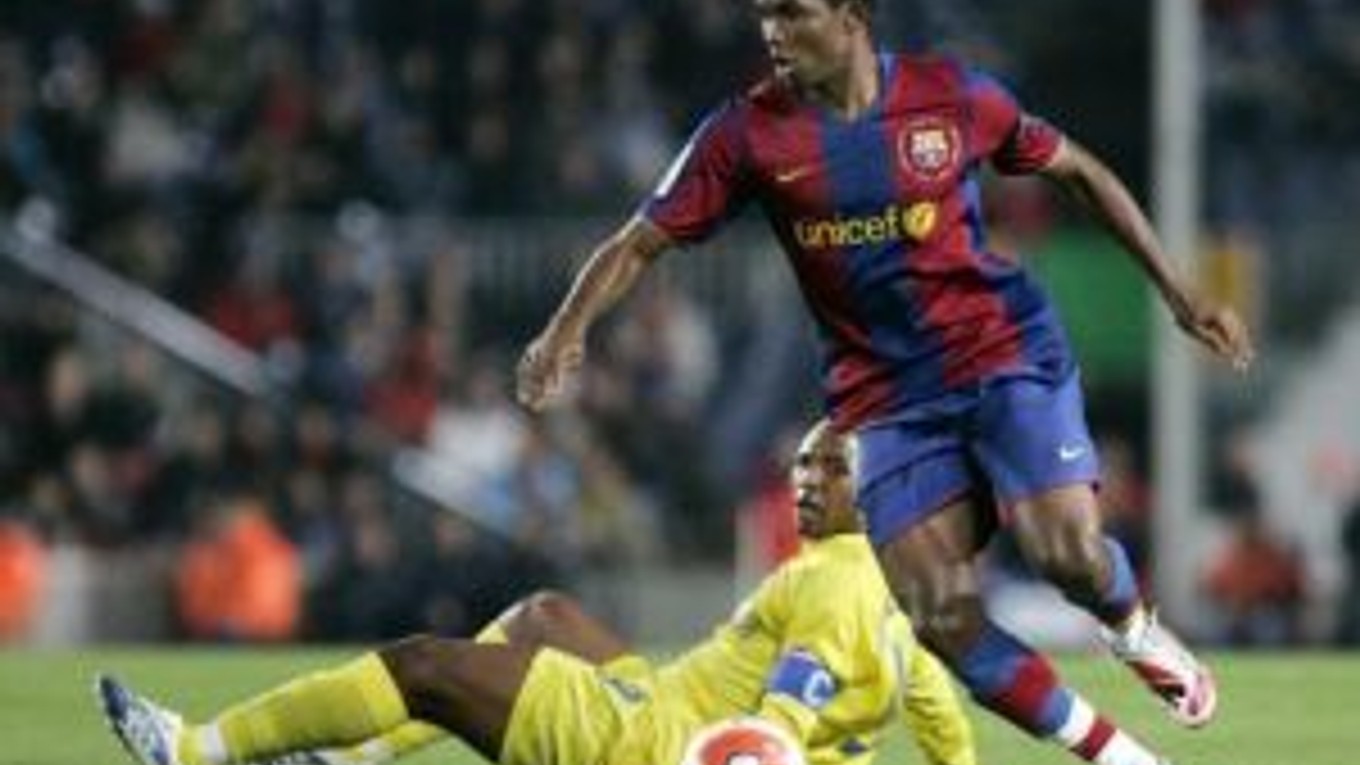 Jednou z najväčších ofenzívnych zbraní Barcelony je Kamerunčan Samuel Eto´o.