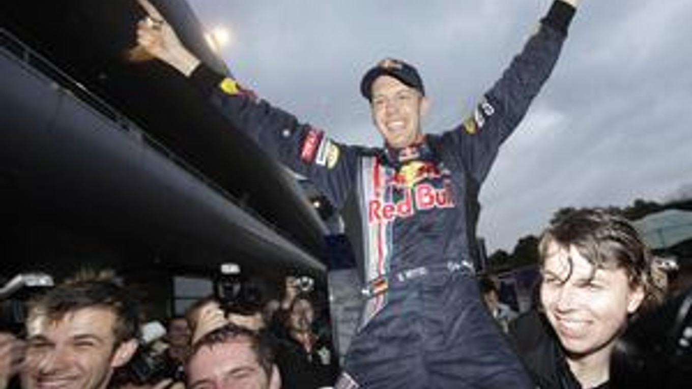 Sebastian Vettel sa raduje z druhého trimfu vo formule 1.