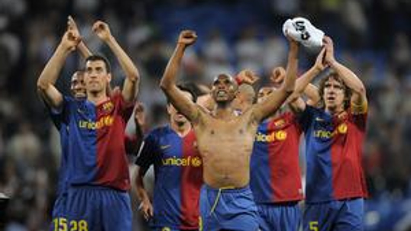 Katalánsky klub FC Barcelona zvíťazila v "El Clásico" vysoko 6:2.