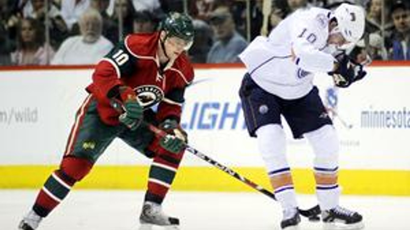 Marián Gáborík (vľavo) by podľa USA Today mohol prestúpiť do tímu Los Angeles Kings.