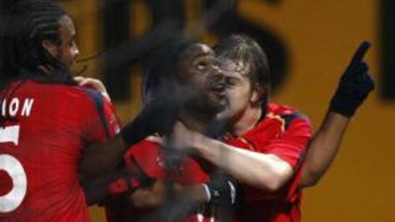 Brazílsky útočník v službách CSKA Moskva Vagner Love strelil hetrik proti AS Nancy.