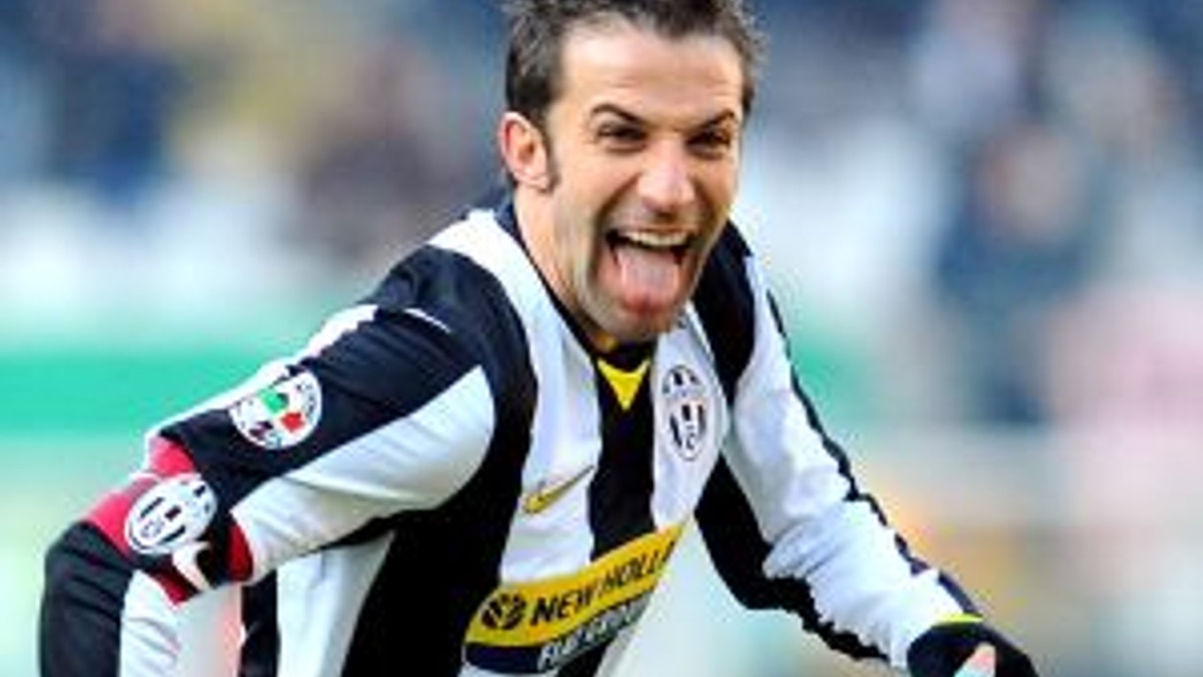 Alessandro Del Piero opäť rozhodol o výhre Juventusu.