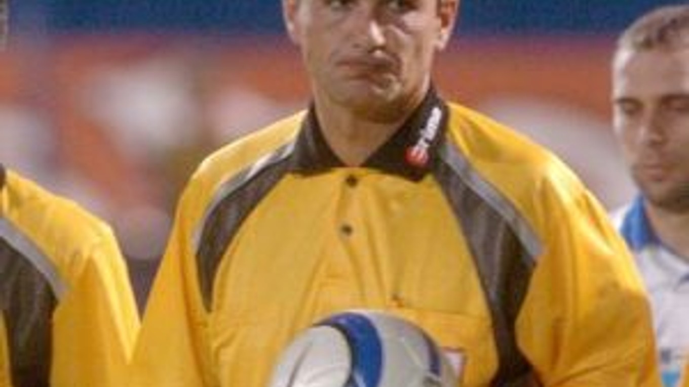 Futbalový rozhodca Vlado Svilokos.