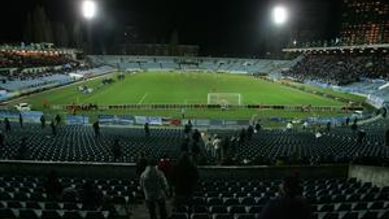 Futbalový štadión Tehelné pole.