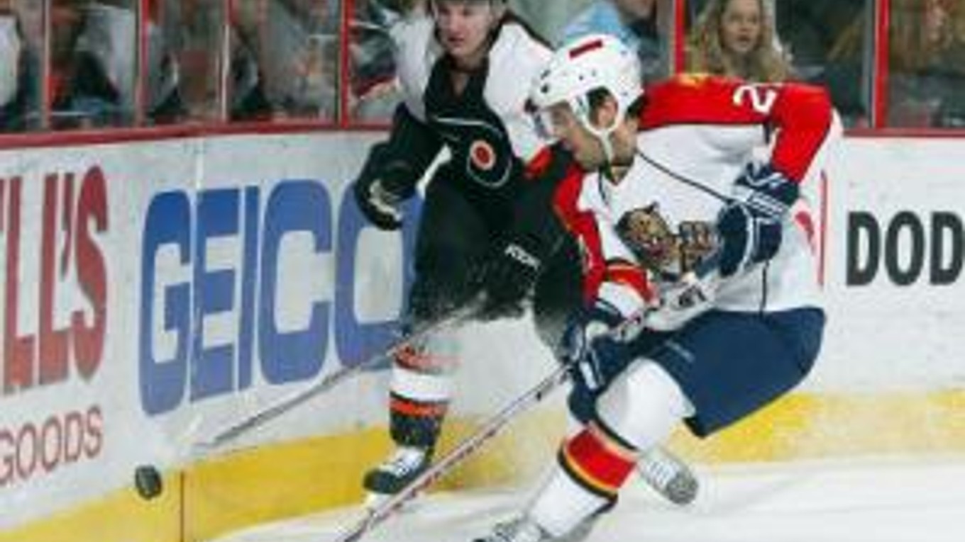 Štefan Ružička ešte v drese Philadelphie Flyers.