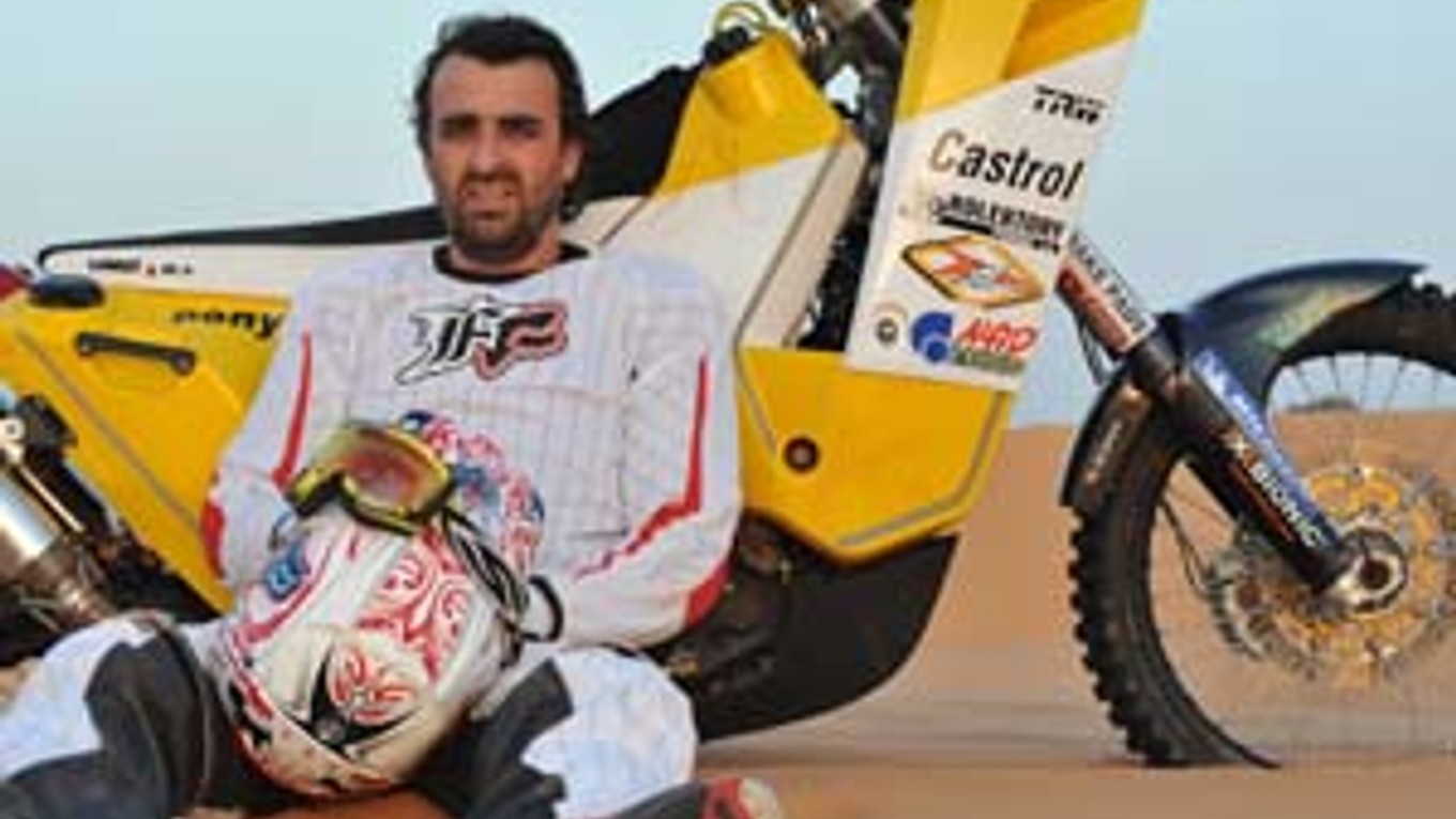 Ivan Jakeš na sústredení českého KM Racing v Tunise.