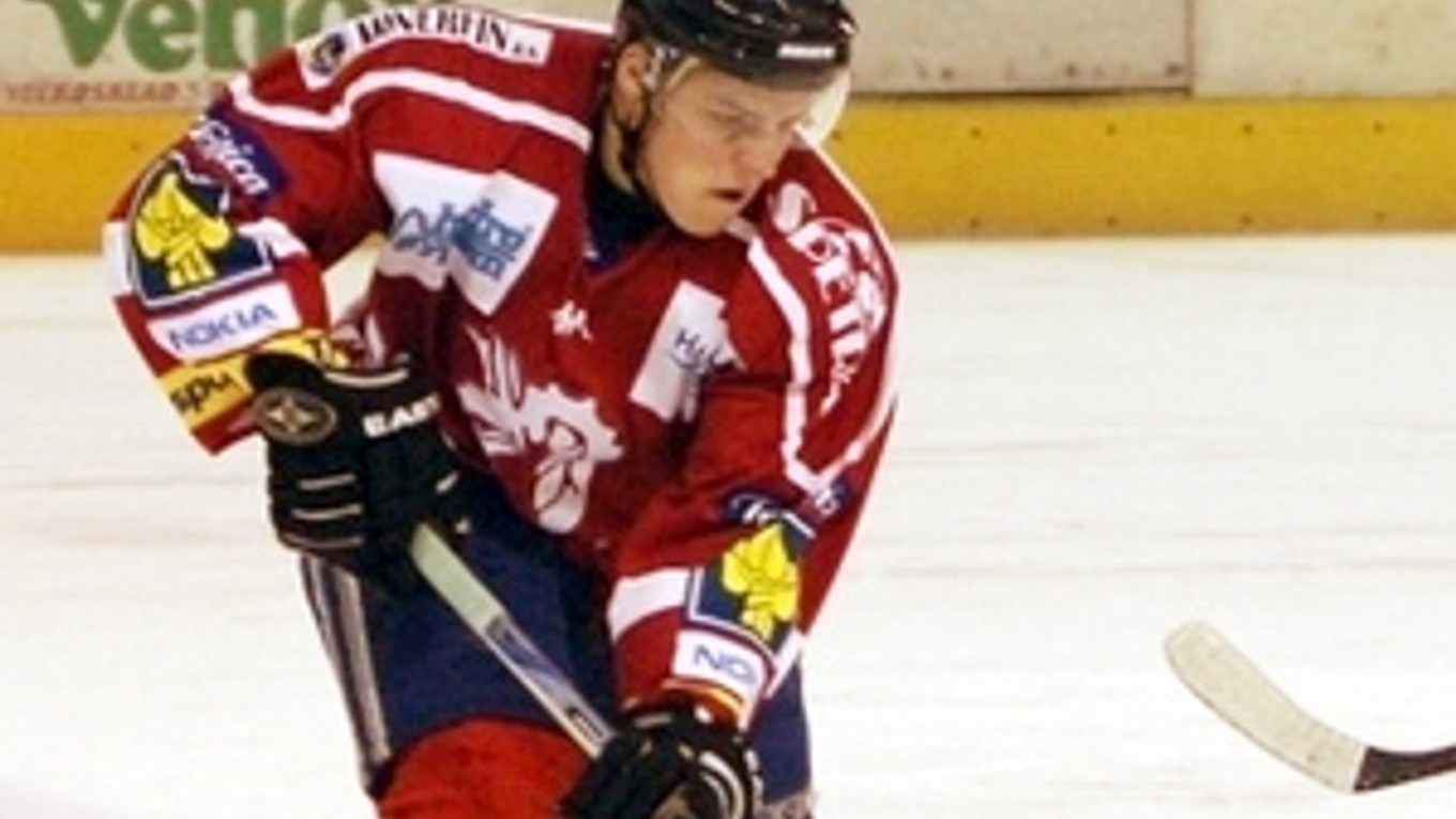 Patrik Lušňák ešte v drese Třinca.