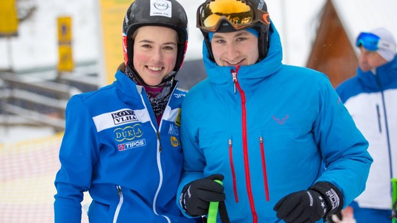 Nová slalomárska hviezda s kondičným trénerom. Petra Vhlová napreduje, čo môže tešiť aj Šimona Klimčíka.