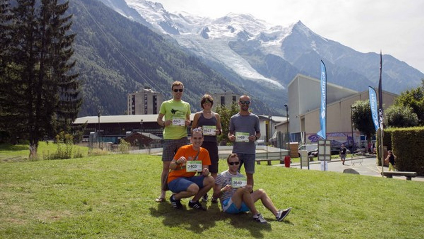 Slováci pod Mont Blancom. Aj tento rok sa im pošťastilo dostať sa na atraktívny beh.