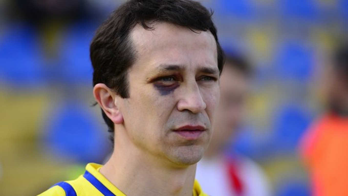 Miroslav Viazanko. A jeho halloweenska maska.