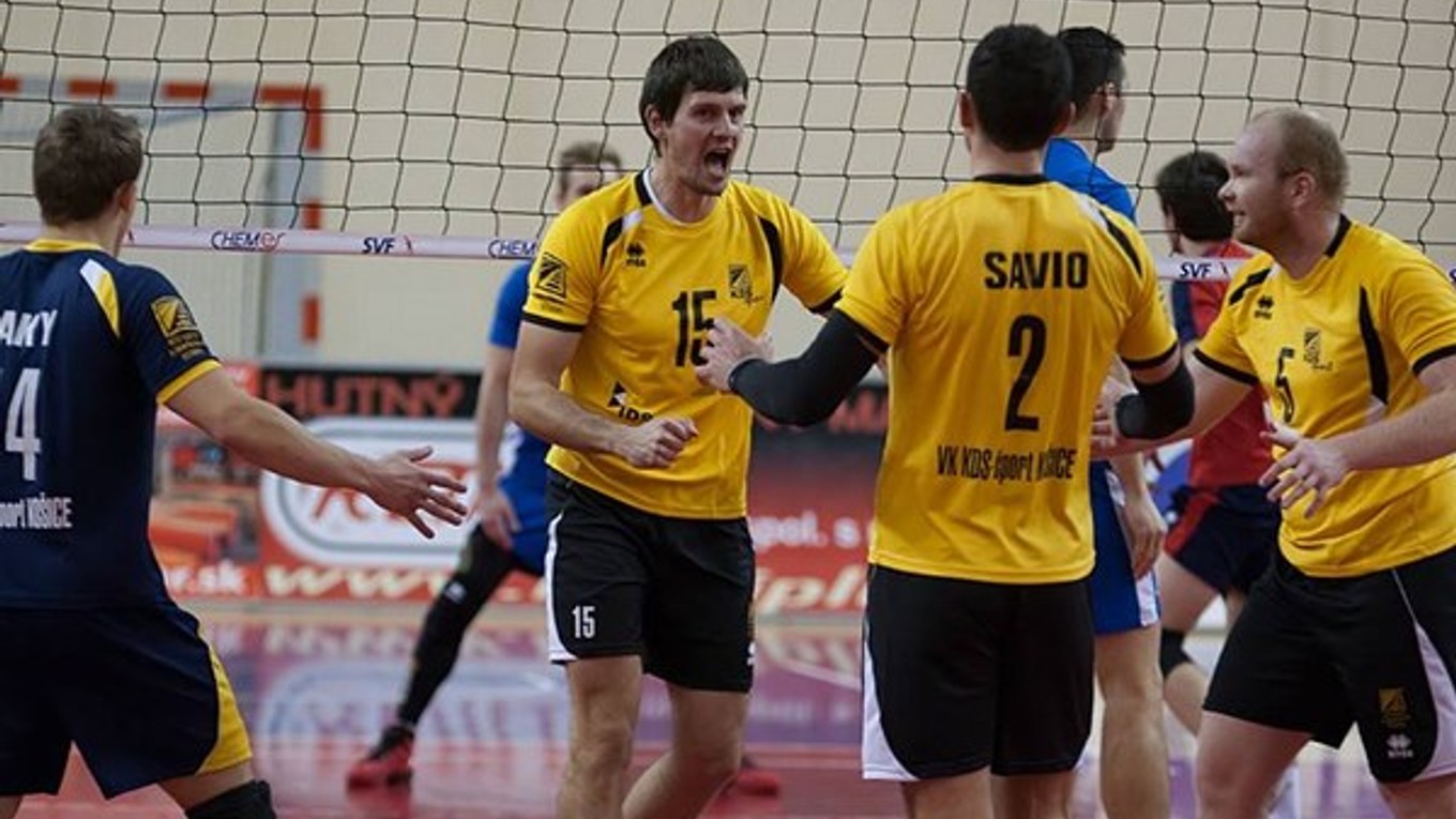 Vladimír Kríž. Exchemesák v košických farbách (č. 15).