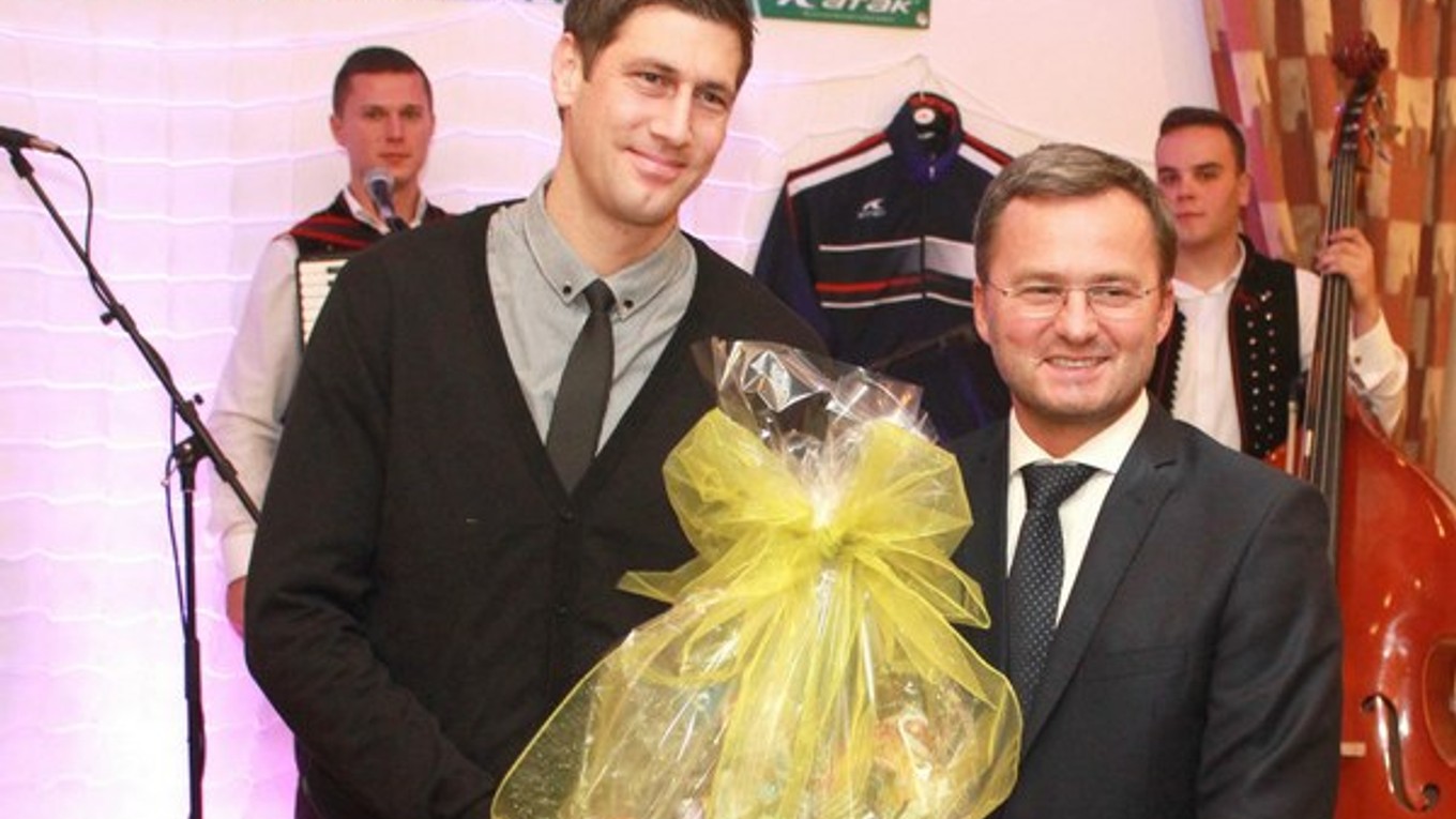 Matúš Pekár. Tréneri mu dali najviac hlasov.