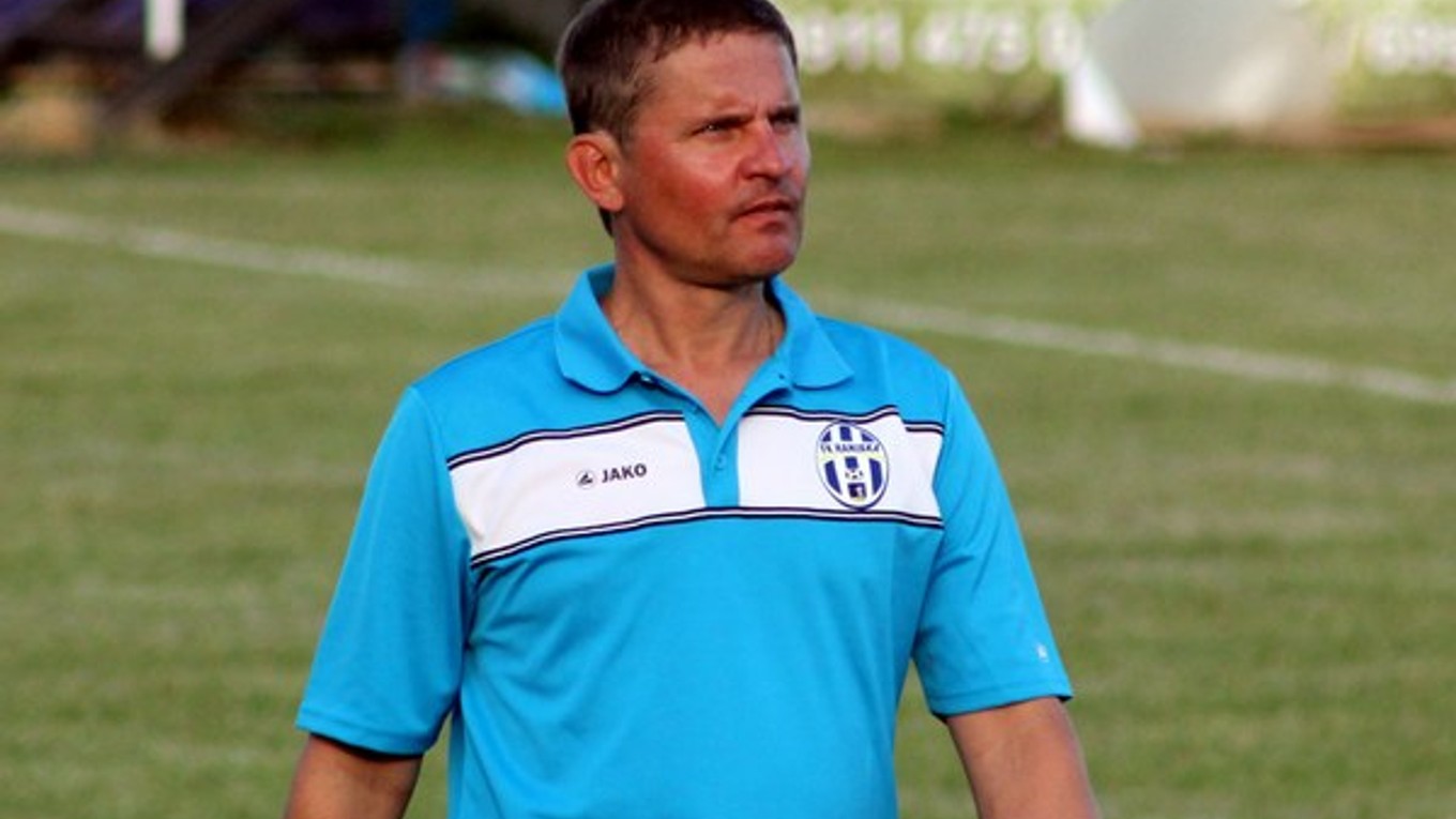 Tréner Roman Berta.