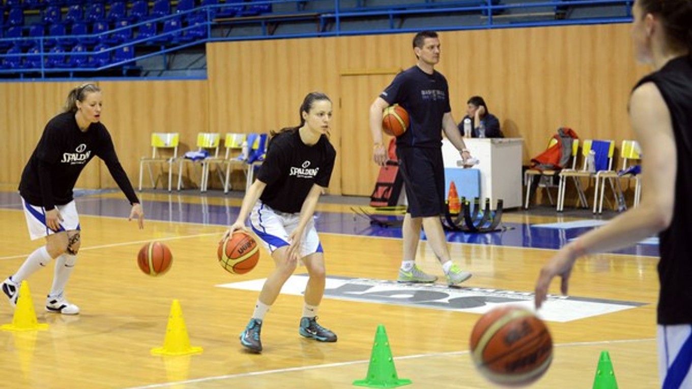 Slovenská reprezentácia. Od pondelka sa pripravuje v Košiciach.