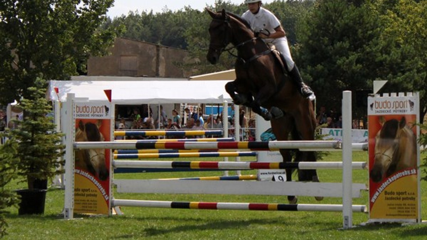 Jazdecké preteky. Podujatie sa vydarilo.