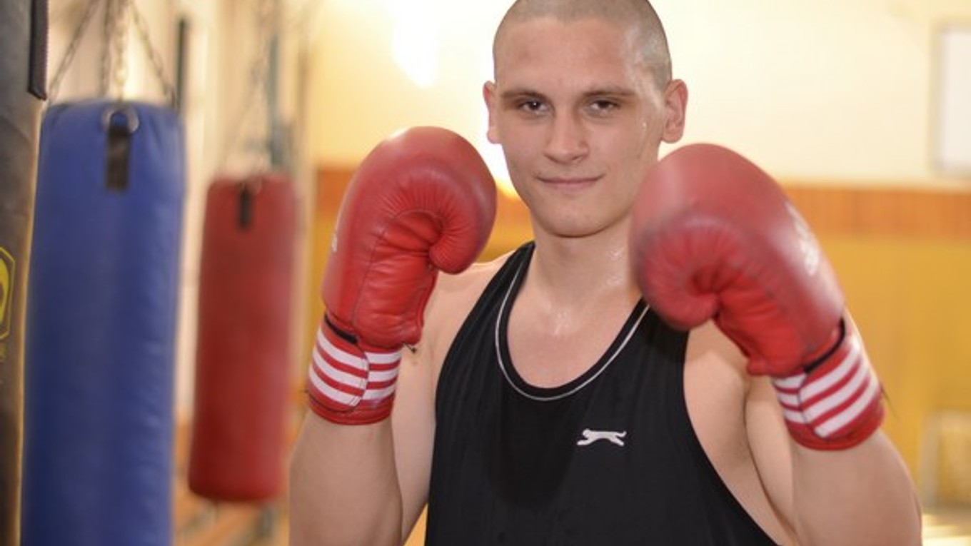 Michal Gavaj. Na MS kadetov vranovský boxer nesklamal.
