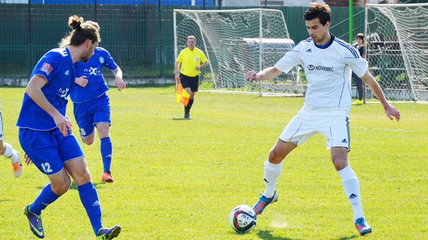 Ukrajinec dal desať gólov. Vlad Mazur v akcii vo vranovskom drese.