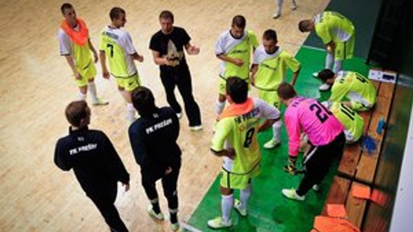 Futsalisti PrešovaRadi by úspešne  vykročili v tohtoročnej premiére.FOTO: ARCHÍV