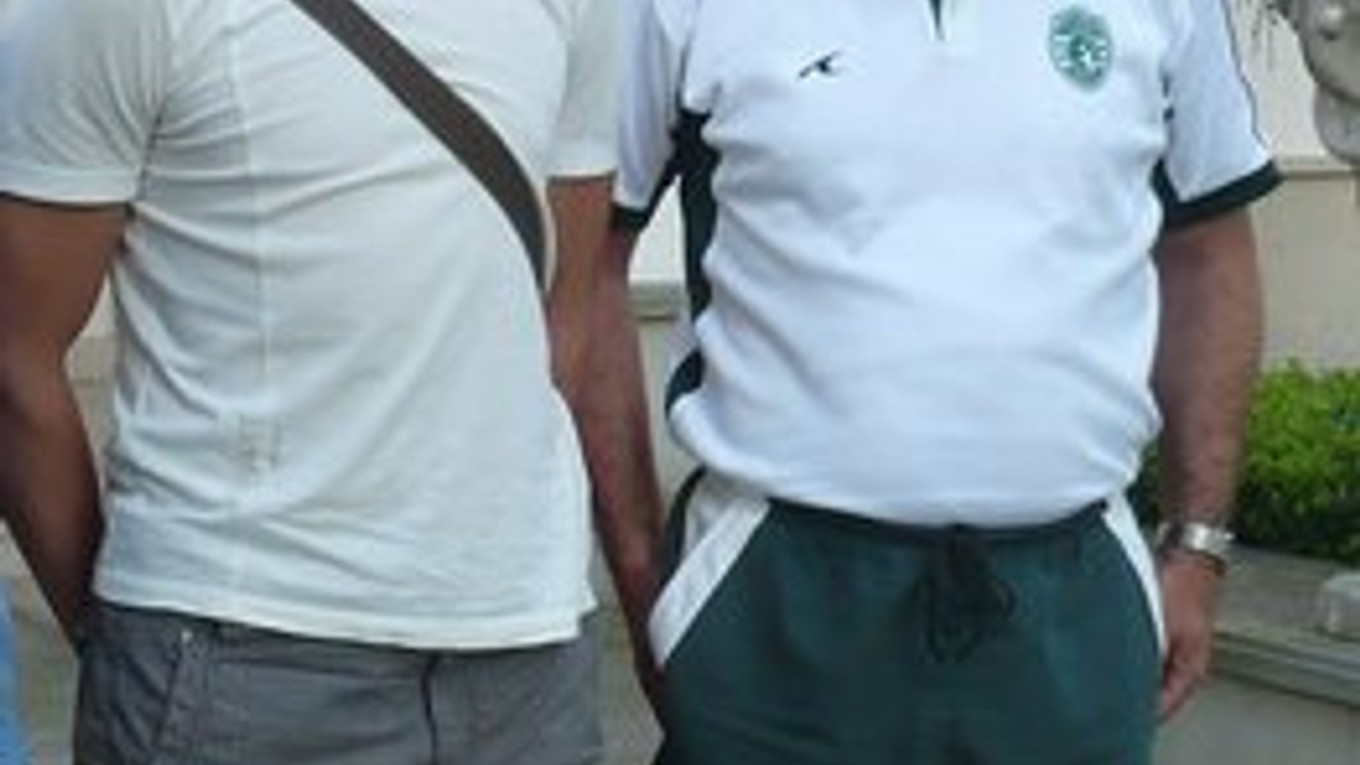 Návrat po roku. Jan Sobol (vľavo) je  opäť hráčom Tatrana.