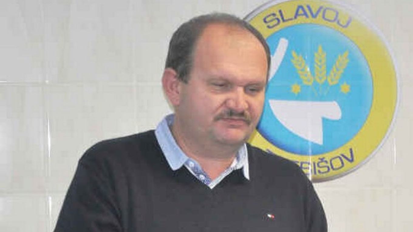 Exprezident Miroslav Eliáš. V Slavoji skončil po necelých siedmich rokoch.