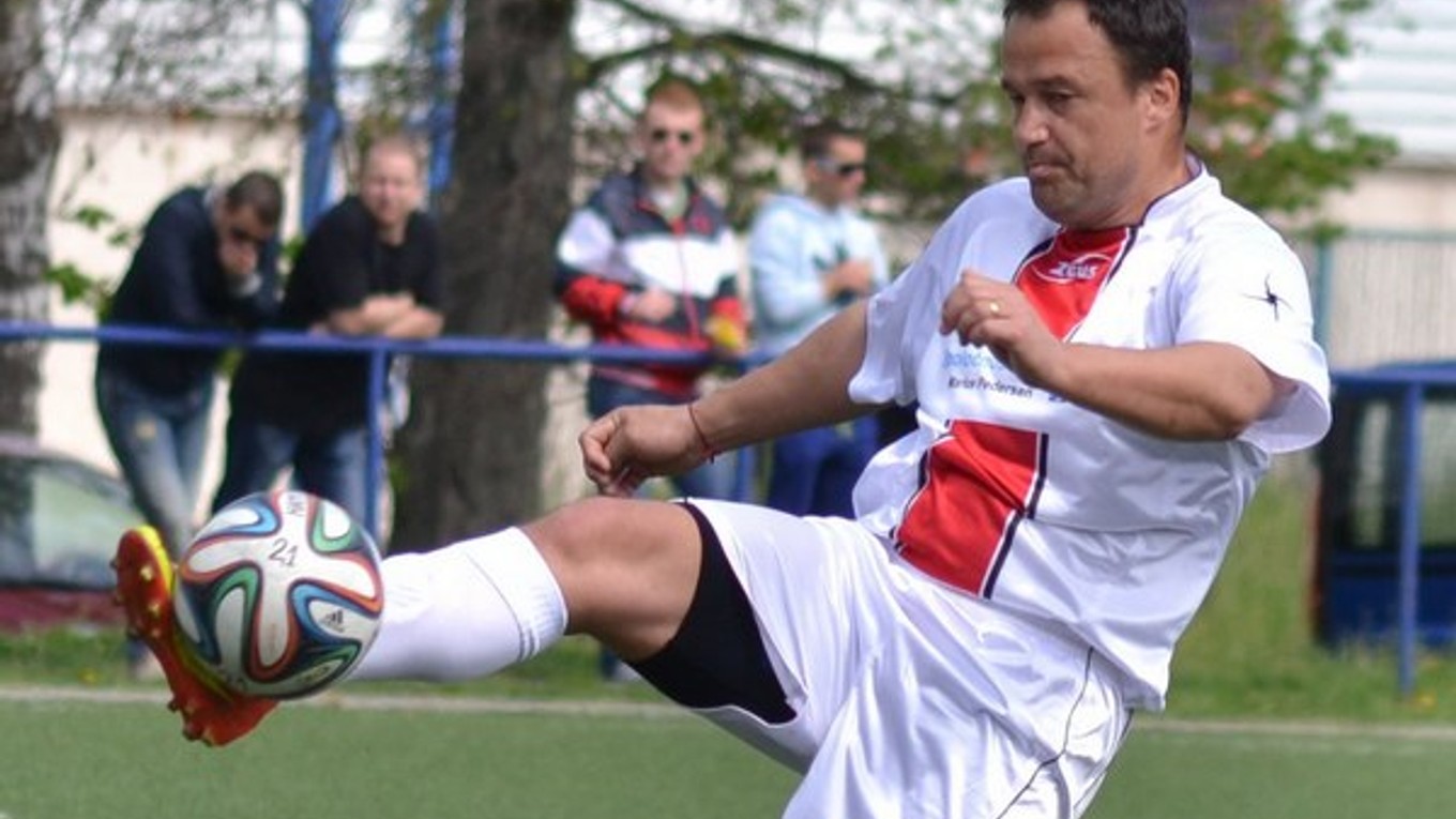 Marek Andraščík v drese Sabinova.