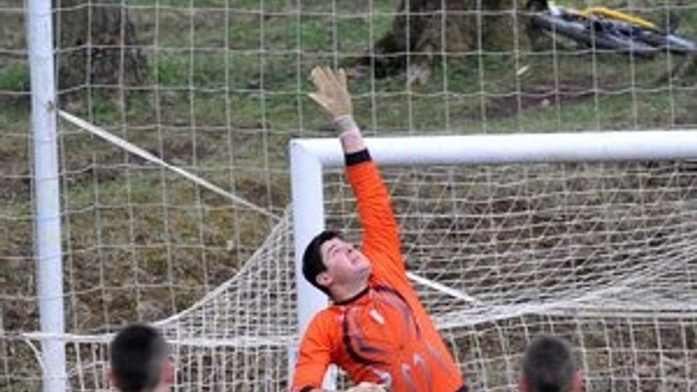 Tomáš Vaško. Brankár Šarišských Michalian nedostal v štyroch jarných dueloch gól.