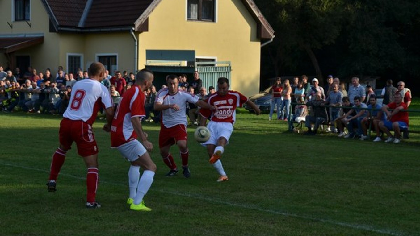 Remíza. Súboj Krh. Dlhej Lúky a Vyšnej Slanej sa skončil 1:1.