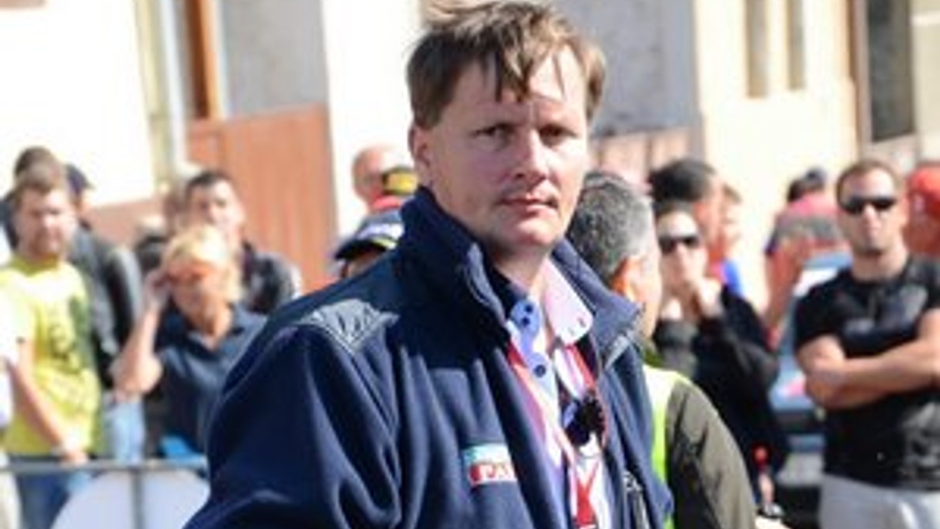 Riaditeľ Marcel Kollárik sa najviac zdržiaval v priestore štartu.