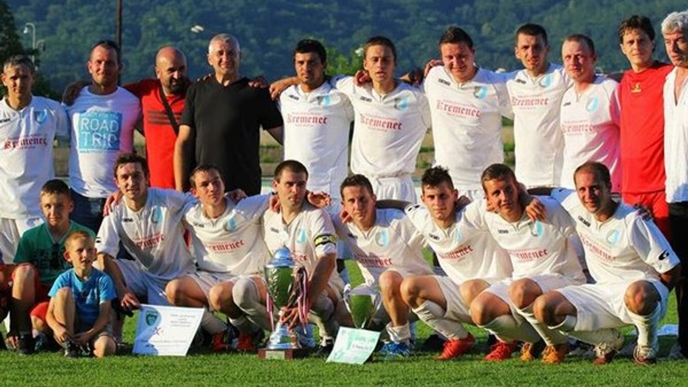 Obhajca. Takto sa Uličania tešili zo zisku trofeje pred rokom.